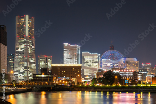 横浜 みなとみらい 夜景