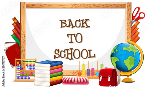 Whiteboard and back to school