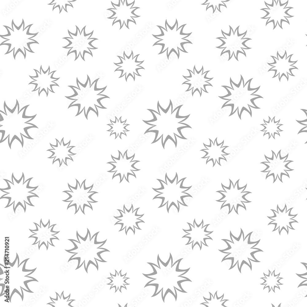 Gray seamless pattern on white background Gray seamless pattern on white background