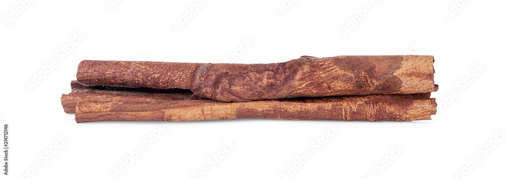 Cinnamon sticks on white background. Cinnamon sticks on white background.
