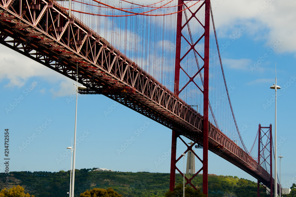 Fototapeta premium 25 de Abril Bridge - Lisbon - Portugal