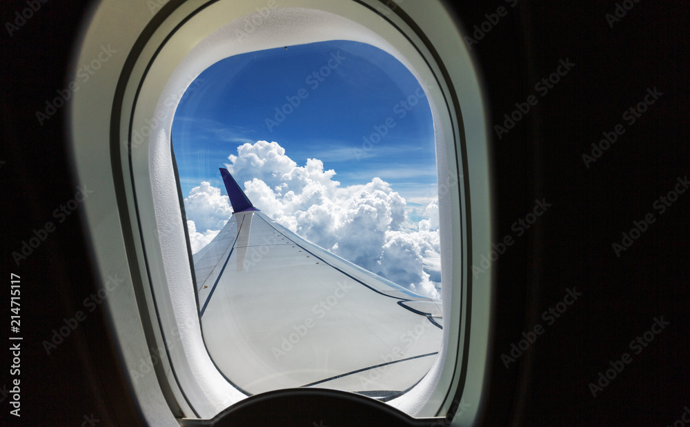 on the flight