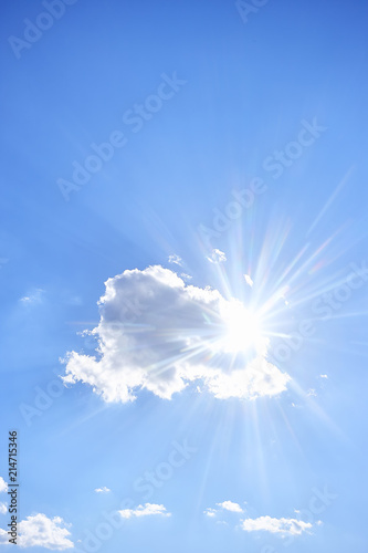 The sun on the hottest day in Japan