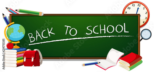 Back to school concept