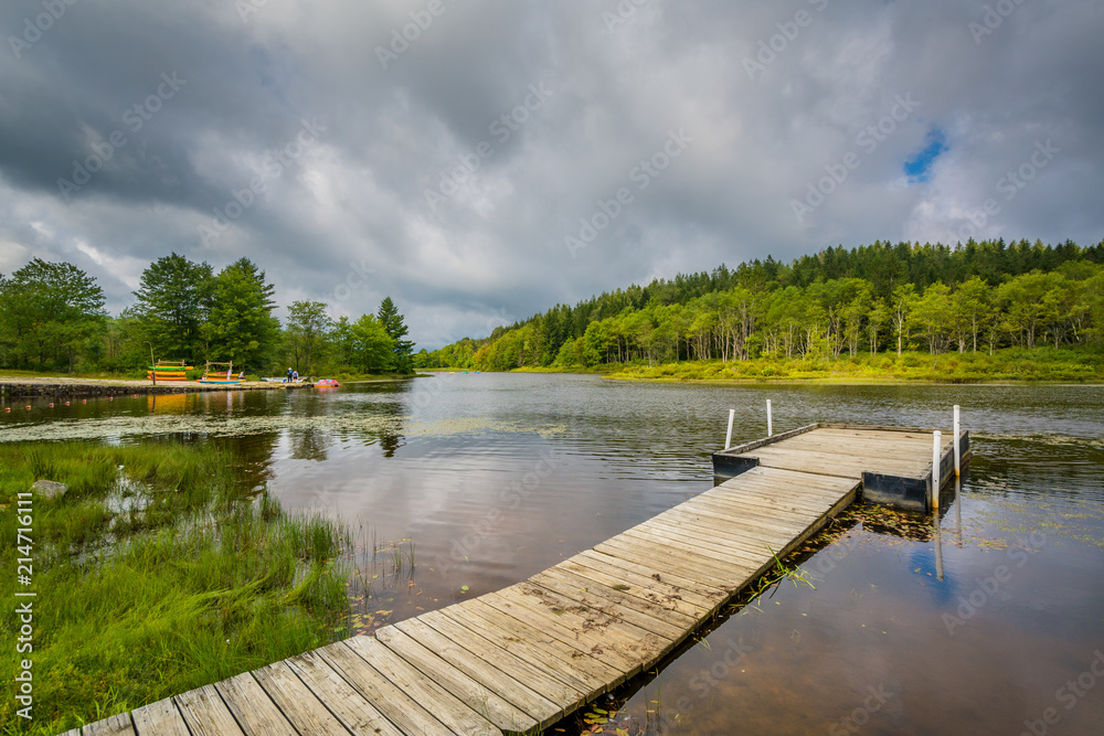 Pendleton Lake, at Blackwater Falls State Park, West Virginia. Pendleton Lake, at Blackwater Falls State Park, West Virginia.