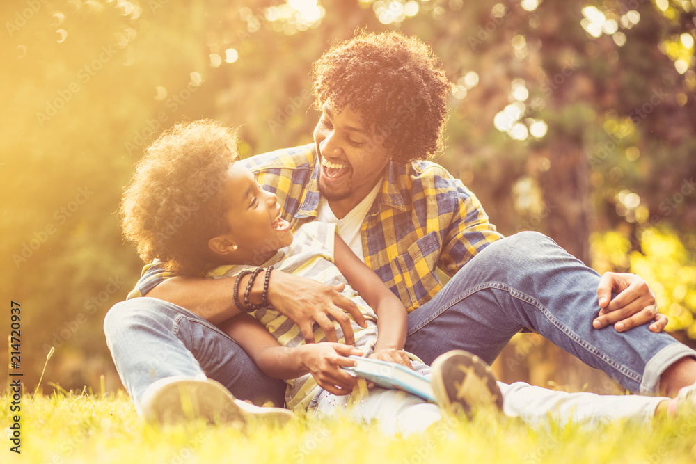 Fototapeta premium Lovely day in park.