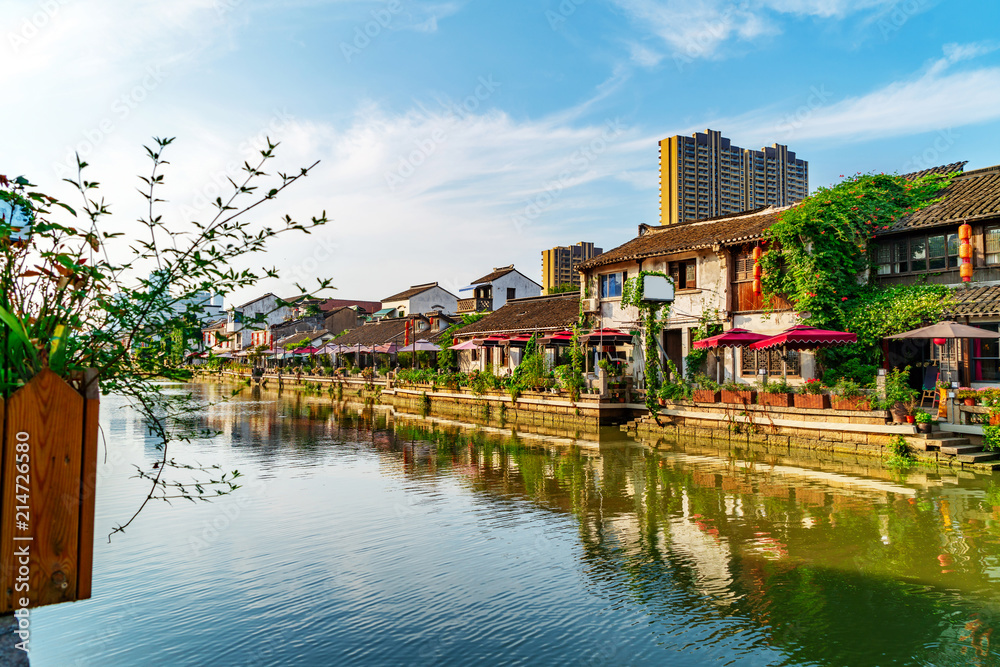 Obraz premium Historic scenic old town Wuzhen, China