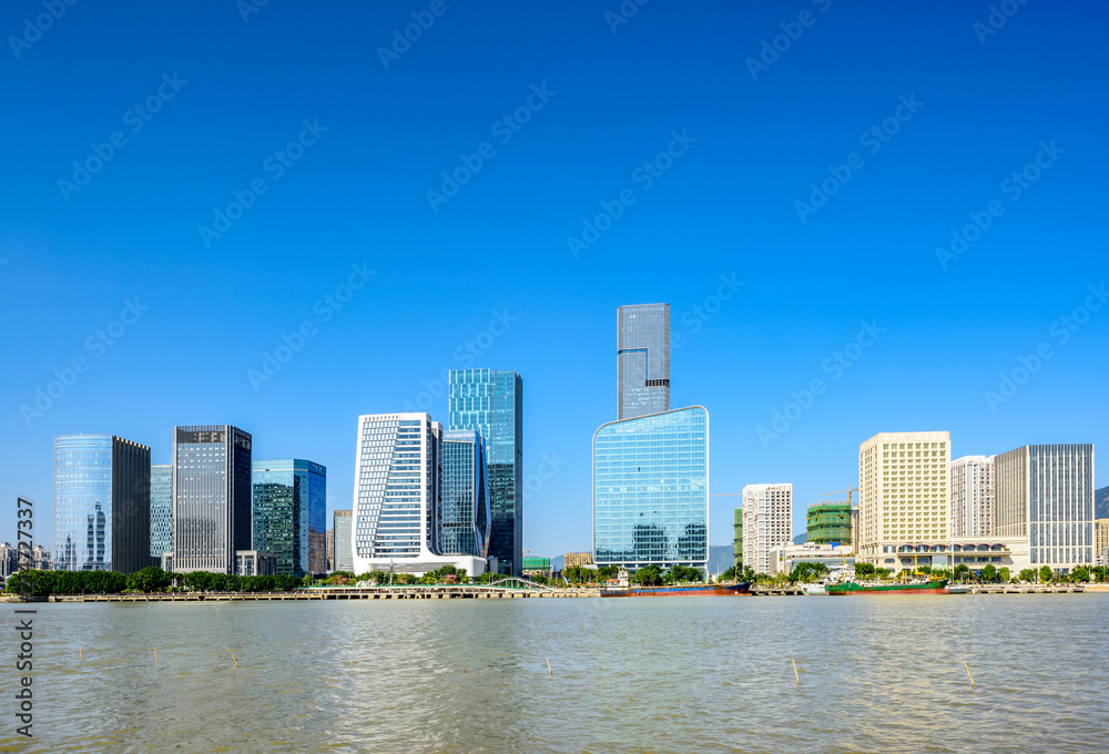 Fototapeta premium Urban architecture in Fuzhou, China