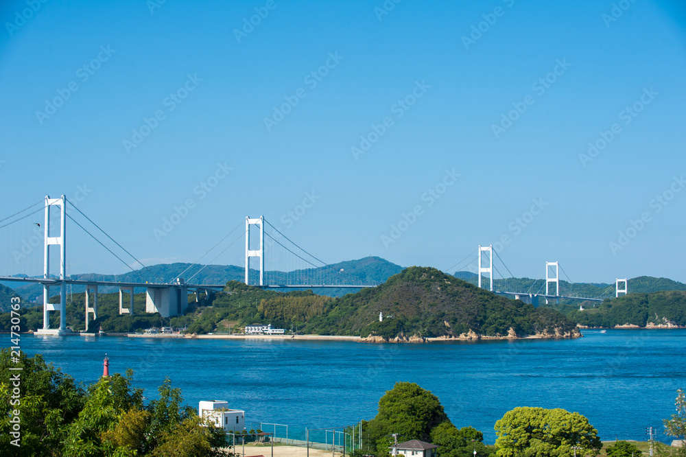 Naklejka premium しまなみ海道