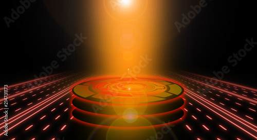 Laser background, neon rays...