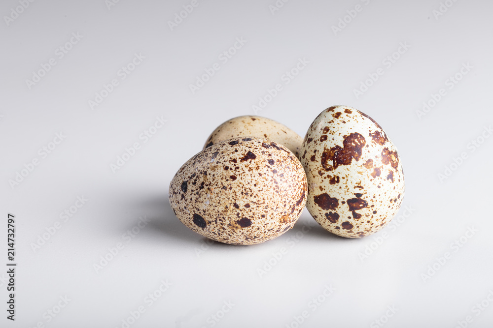 Obraz premium organic quail bird eggs