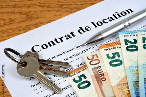 Prix du contrat de location