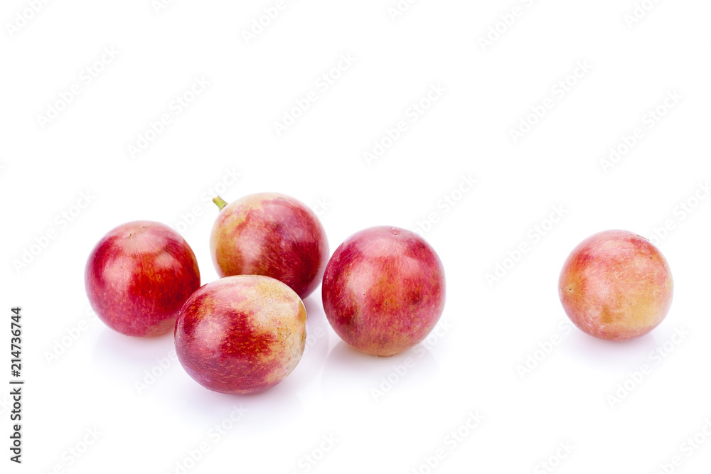 Grape bobbies isolated Grape bobbies isolated