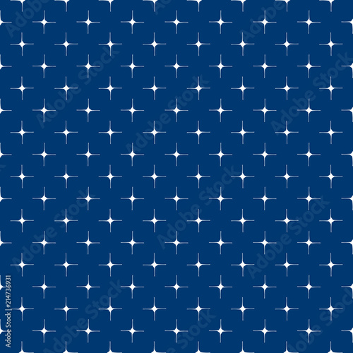 seamless pattern. Geometric shapes. Stars