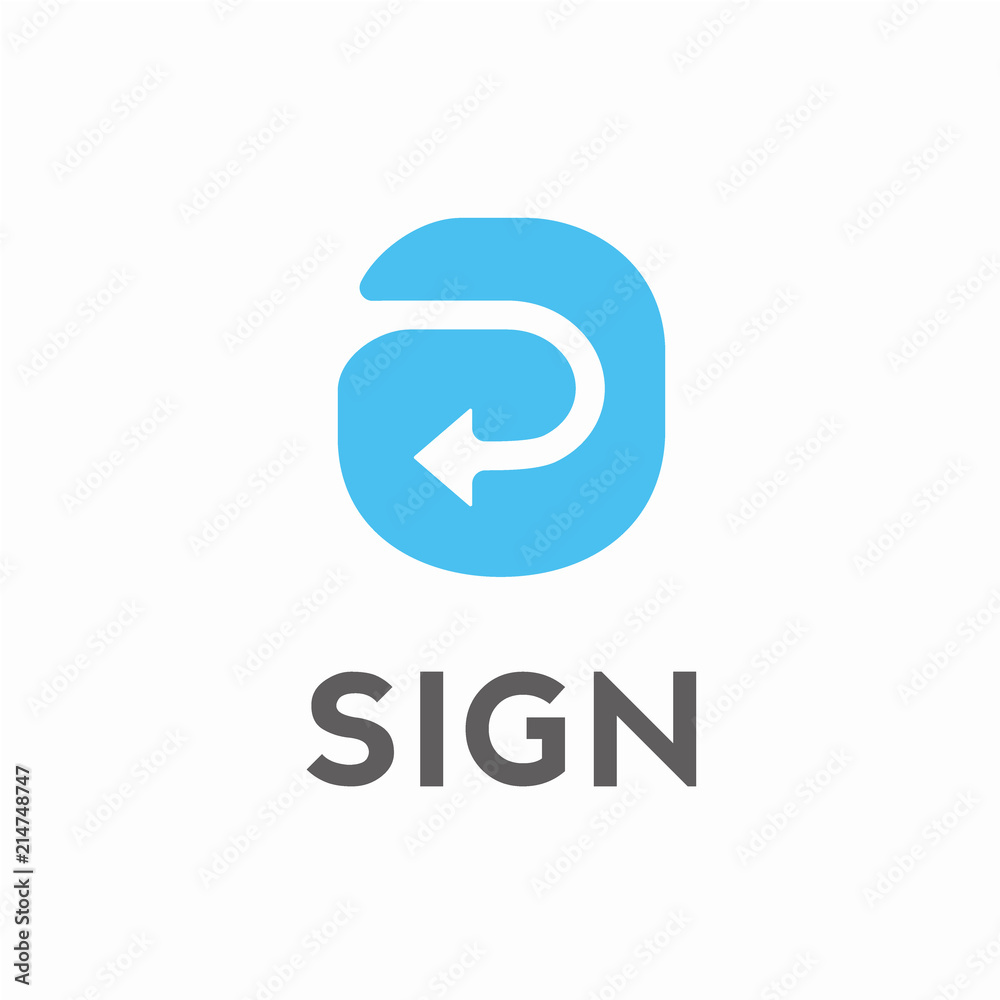 Letter A and Arrow Logo Design Concept Letter A and Arrow Logo Design Concept
