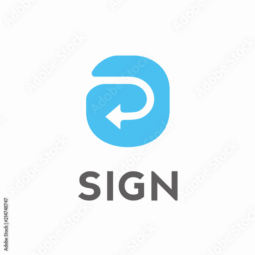 Free Download Letter A and Arrow Logo Design Concept - GFXLoad
