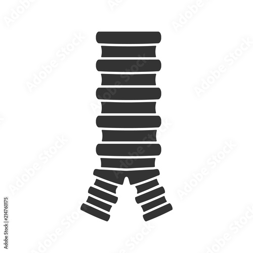 Trachea glyph icon