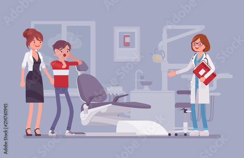 Visit to the dentist