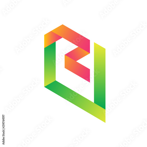 Free Download Letter R U logo - GFXLoad