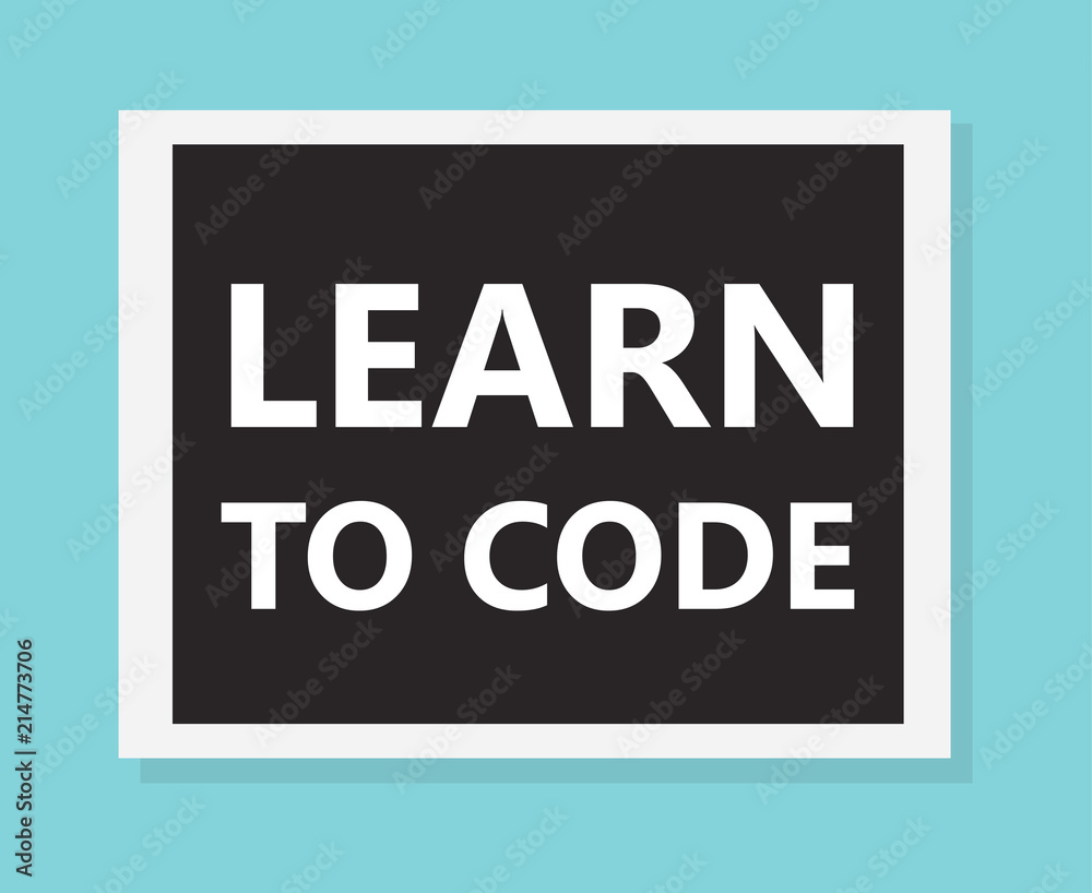 learn to code concept- vector illustration learn to code concept- vector illustration