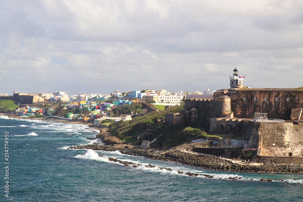 San Felipe del Morro fort in San Juan Puerto Rico