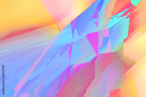 Abstract digital background  colorful 3d
