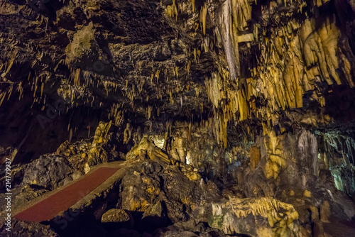 Drogarati Caves in KEfalonia Island Greece exploring