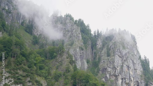 Untersberg Mountain at Salzburg Austria with Clouds 4K photo