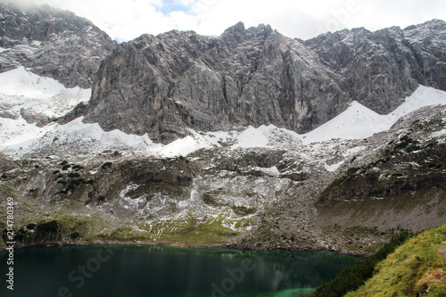 Drachensee lake in Tyrol, Austria