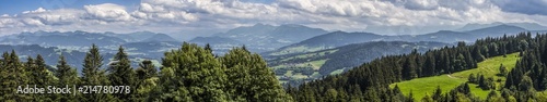 Bergpanorama Blick vom Pfänder © Wolfgang Knoll