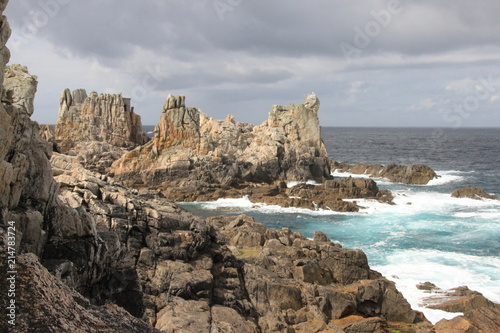 Ouessant - côte sauvage près du Créac'h