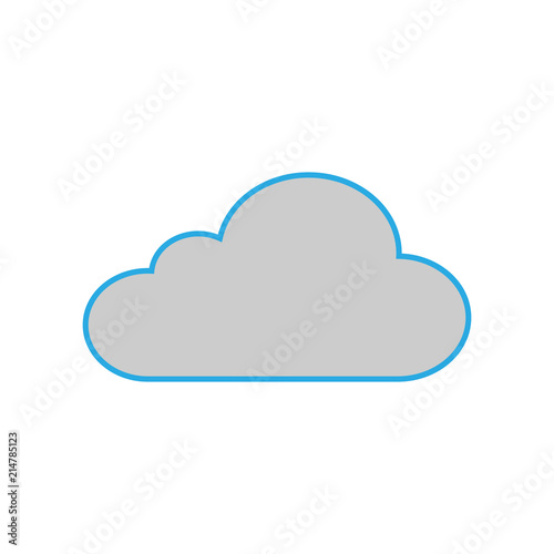 Cloud icon Flat