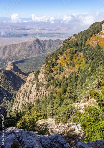 Sandia Mountains in the Fall