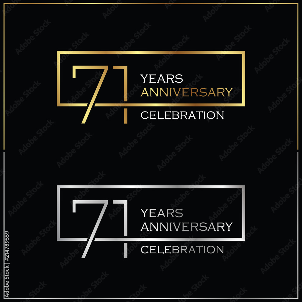 71st years anniversary celebration background 71st years anniversary celebration background