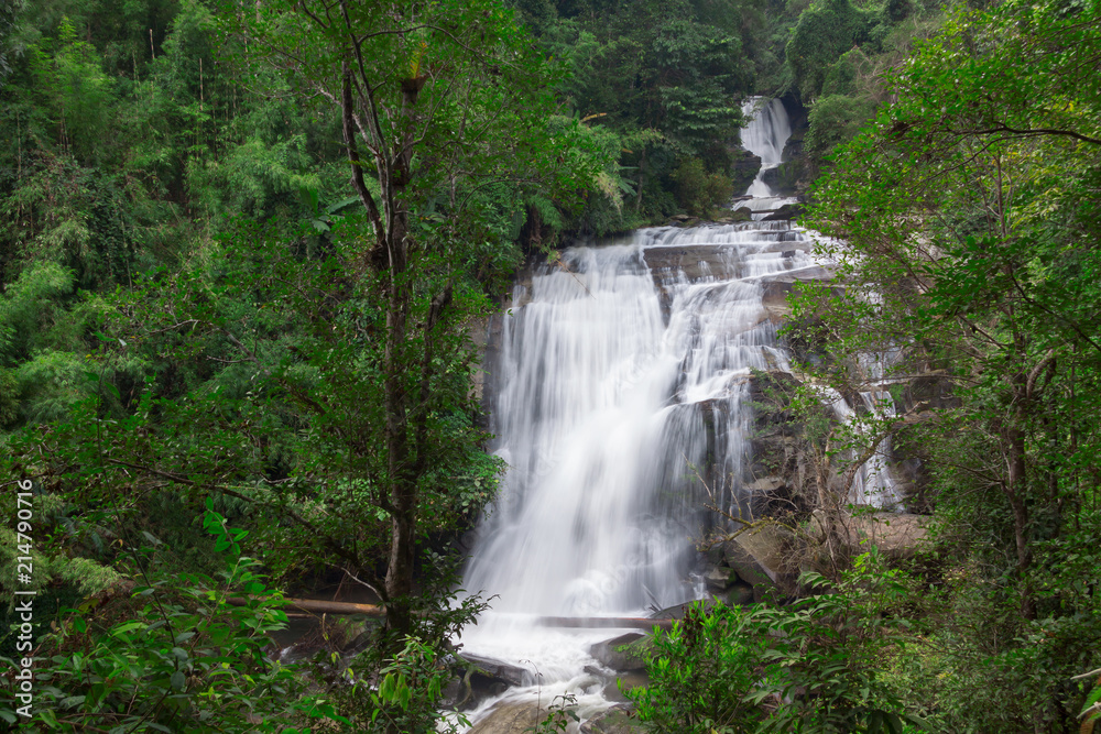 Sirithan Waterfall  in Chiang Mai , Thailand