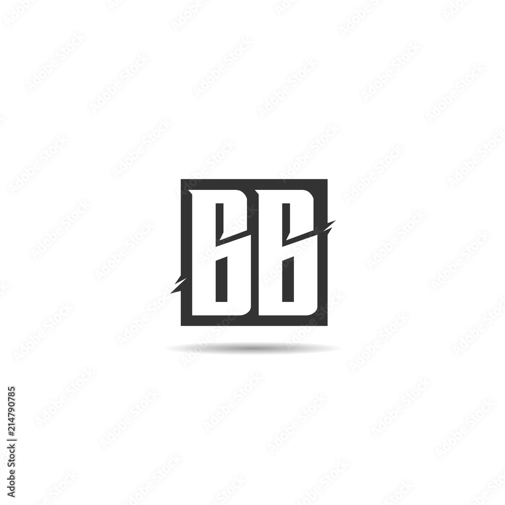Obraz premium Initial Letter BB Logo Template Design