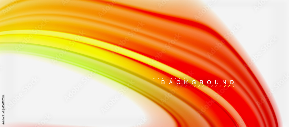 Rainbow fluid colors abstract background twisted liquid design, colorful marble or plastic wavy texture backdrop, multicolored template for business or technology presentation or web brochure cover Rainbow fluid colors abstract background twisted liquid design, colorful marble or plastic wavy texture backdrop, multicolored template for business or technology presentation or web brochure cover