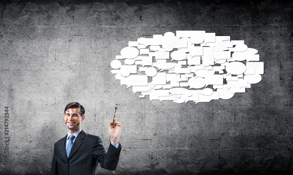 Modern and creative doing of business Modern and creative doing of business