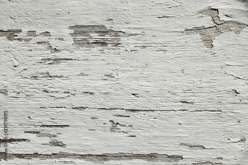 White wooden texture.