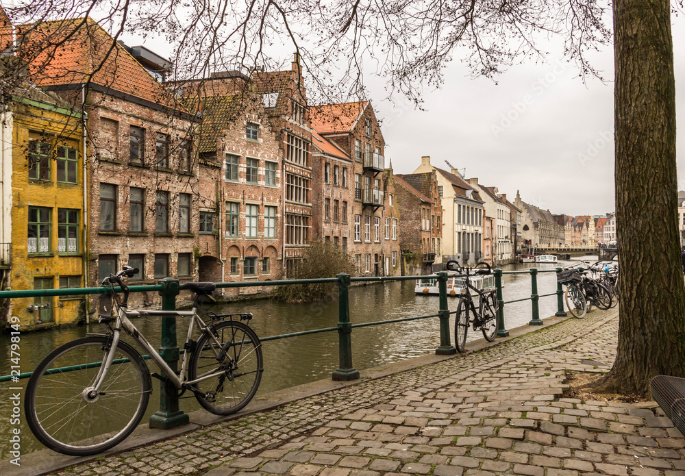 Fototapeta premium View of Ghent