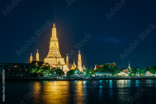 Wat Arun at Night, Bangkok © Joscha