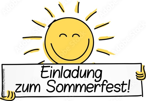 Einladung zum Sommerfest