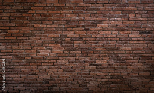 Red brick wall texture background brick wall texture for for interior or exterior design backdrop vintage tone.