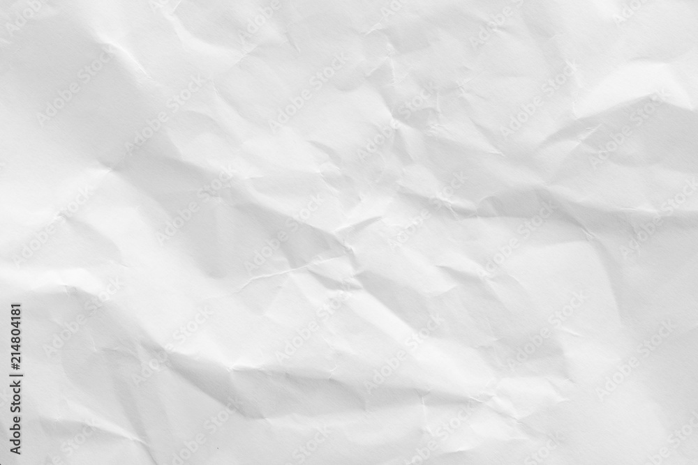 Abstract white paper texture for background.Crumpled paper texture background. copy space for add text or graphic design. Abstract white paper texture for background.Crumpled paper texture background. copy space for add text or graphic design.
