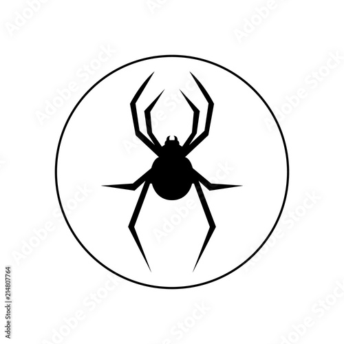 Spider icon, logo