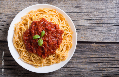 Photo Italian pasta spaghetti