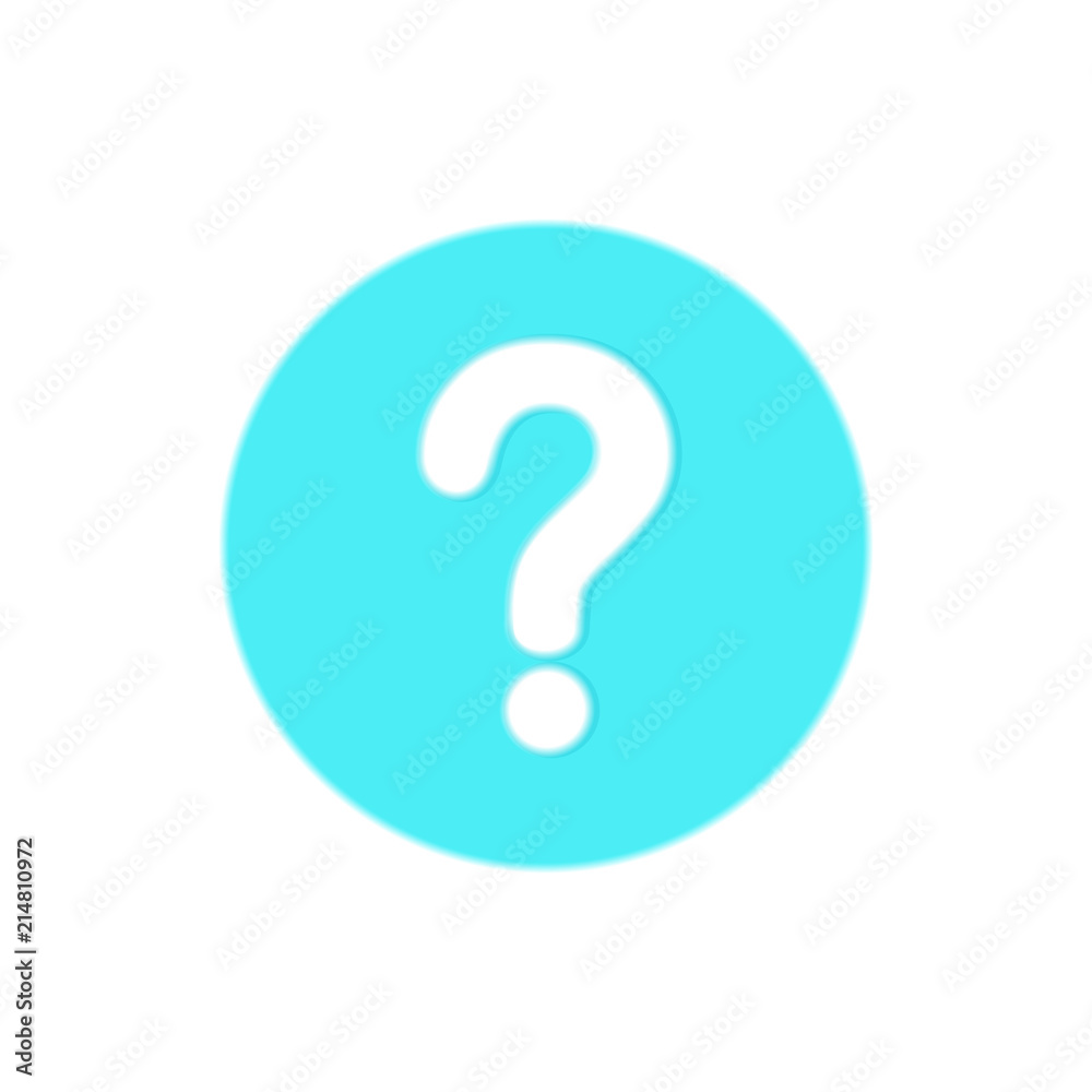 Question mark icon | button Question mark icon | button