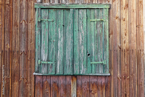 Holzfenster alt ohne Text