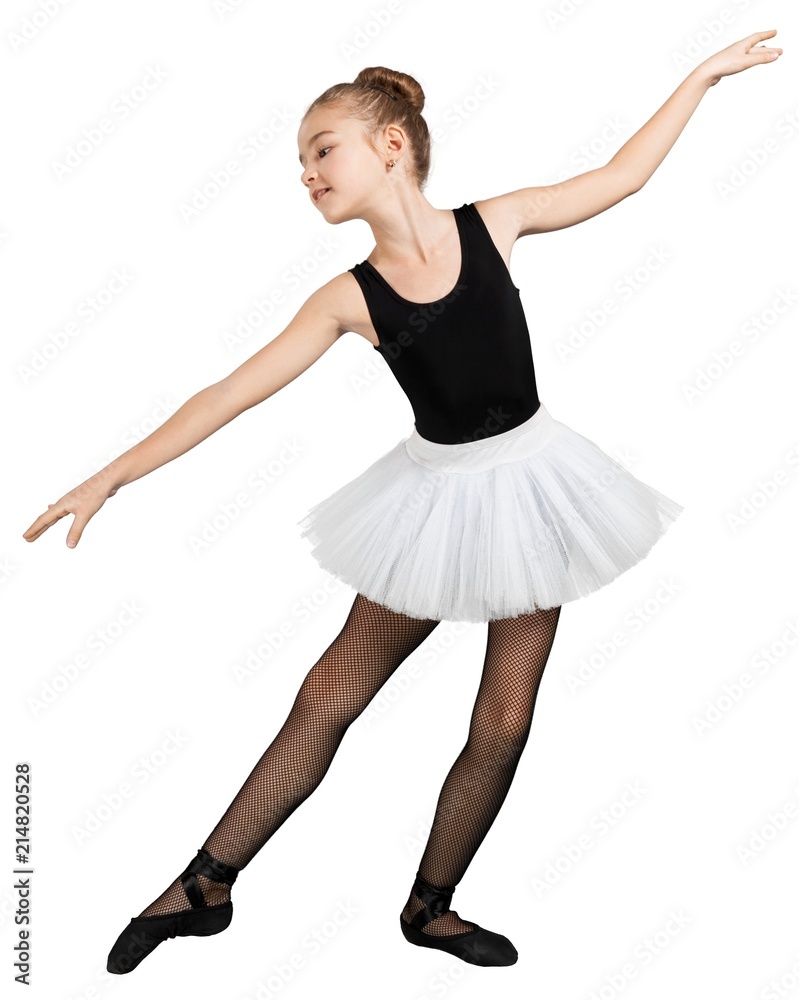 Fototapeta premium Young Ballet Dancer Performing