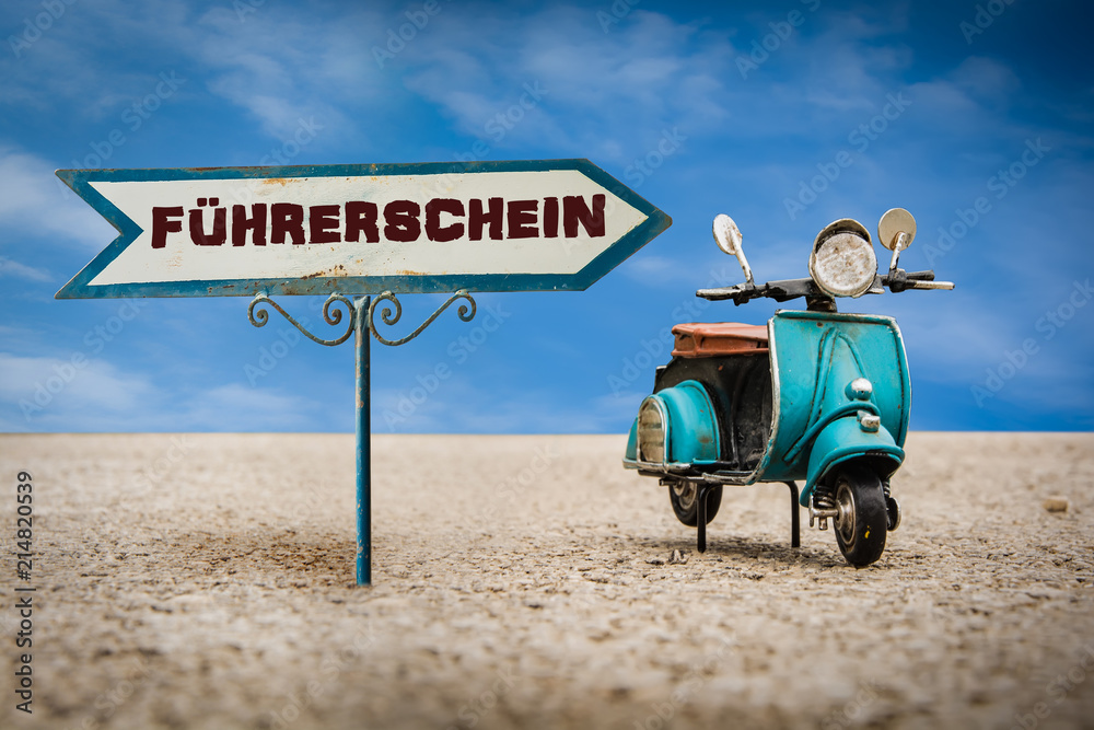 Schild 305 - Führerschein